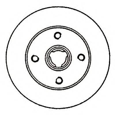 A.B.S. 15503 гальмівний диск