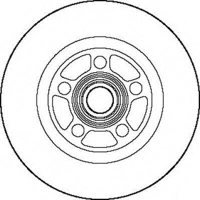 HP (ZEBRA) 57388 гальмівний диск