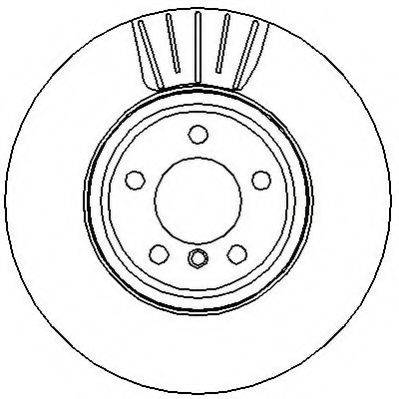 ROVER D1485 гальмівний диск