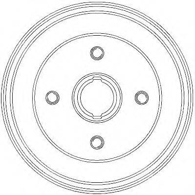 JURID 329330J Гальмівний барабан
