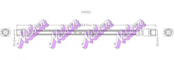 BROVEX-NELSON H4552 Гальмівний шланг