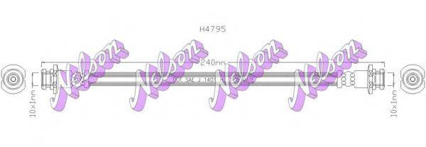 BROVEX-NELSON H4795 Гальмівний шланг