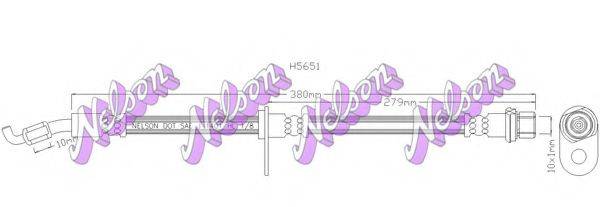 BROVEX-NELSON H5651 Гальмівний шланг
