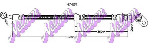 BROVEX-NELSON H7429 Гальмівний шланг