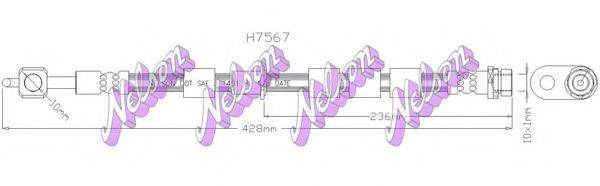 FORD EY162078BA Гальмівний шланг