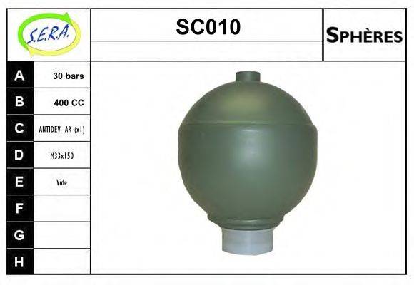SERA SC010 Гідроакумулятор, підвіска/амортизація