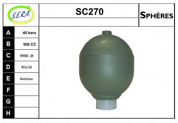 SERA SC270 Гідроакумулятор, підвіска/амортизація