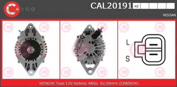 CASCO CAL20191AS Генератор