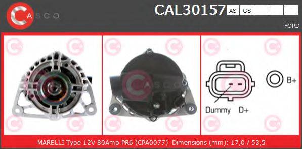 CASCO CAL30157AS Генератор