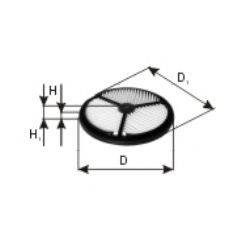 PZL SEDZISZOW WA23130 Повітряний фільтр
