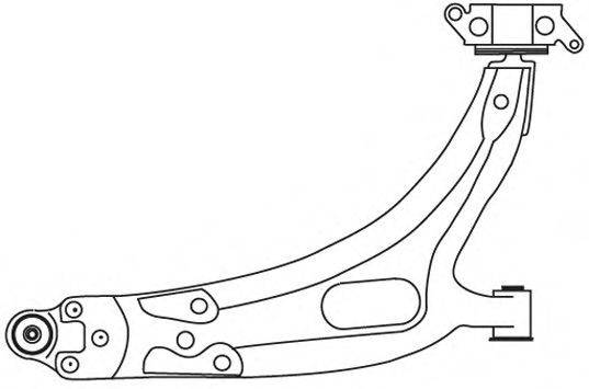 FRAP 1725 Важіль незалежної підвіски колеса, підвіска колеса