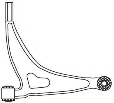 FRAP 3423 Важіль незалежної підвіски колеса, підвіска колеса