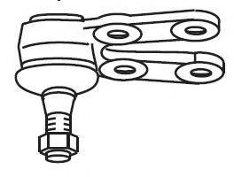 FRAP 3470 несучий / напрямний шарнір