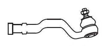 FRAP 4526 Осьовий шарнір, рульова тяга