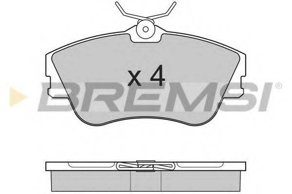 BREMSI 21479 Комплект гальмівних колодок, дискове гальмо