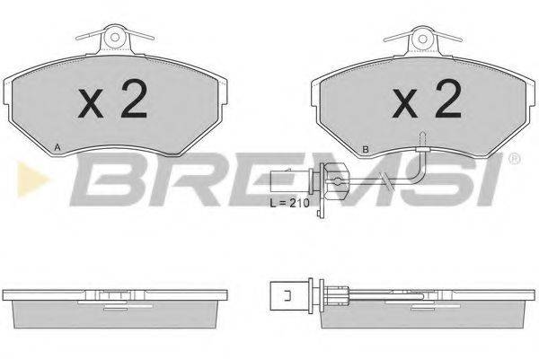 BREMSI BP2935