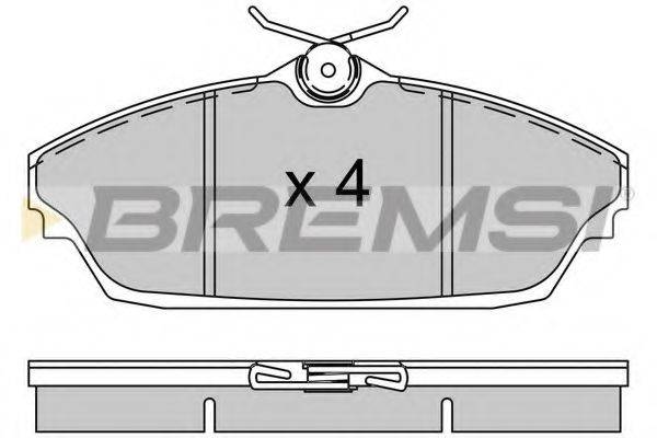 BREMSI BP3505