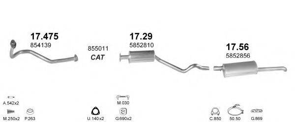 POLMO POLMO06763 Система випуску ОГ