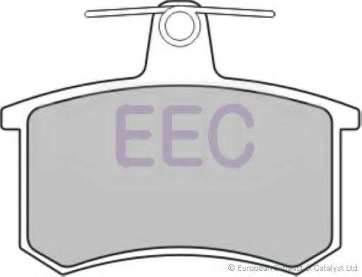 EEC BRP0371 Комплект гальмівних колодок, дискове гальмо