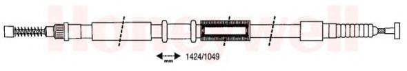 BENDIX 432651B Трос, стоянкова гальмівна система