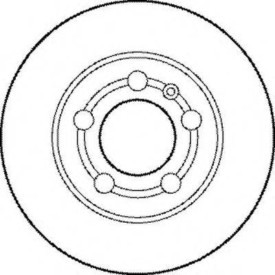 BENDIX 562177BC гальмівний диск