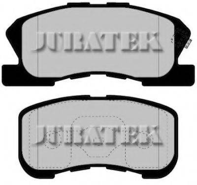 JURATEK 23498 Комплект гальмівних колодок, дискове гальмо