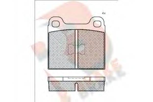 R BRAKE RB0169