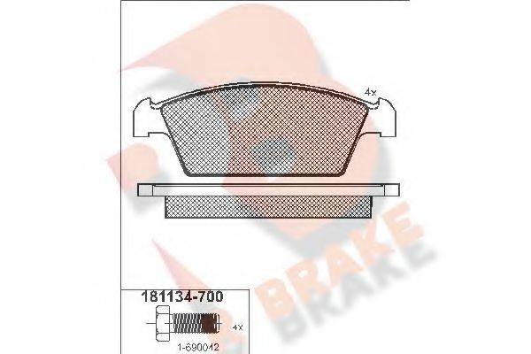 R BRAKE RB1134-700