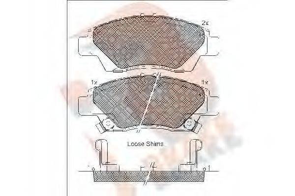 R BRAKE RB1906