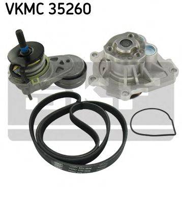 SKF VKMC35260 Водяний насос + комплект потічкових ременів