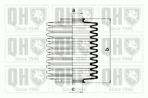 RENAULT 79 10 014 837 Комплект пильника, рульове керування