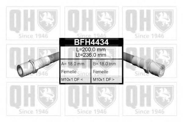 QUINTON HAZELL BFH4434 Гальмівний шланг