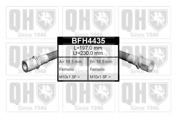 QUINTON HAZELL BFH4435 Гальмівний шланг