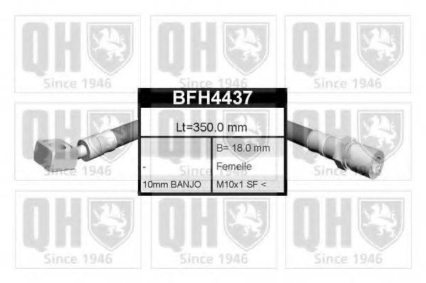 QUINTON HAZELL BFH4437 Гальмівний шланг