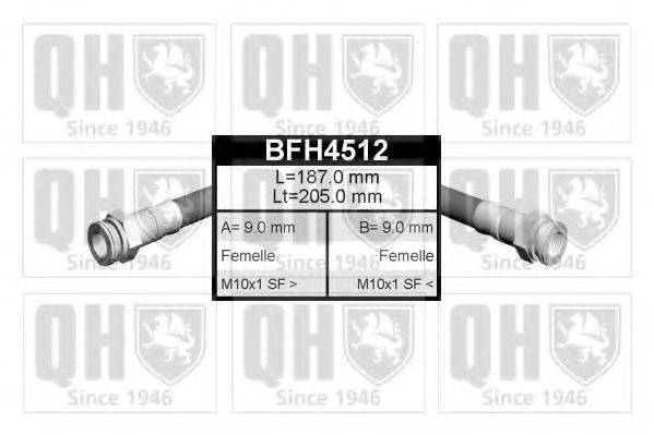 QUINTON HAZELL BFH4512 Гальмівний шланг