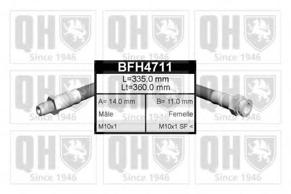 QUINTON HAZELL BFH4711 Гальмівний шланг