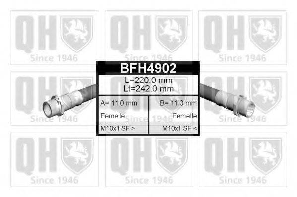 QUINTON HAZELL BFH4902 Гальмівний шланг