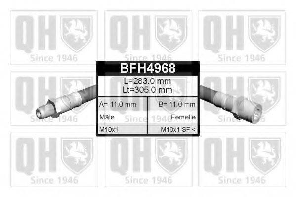 QUINTON HAZELL BFH4968 Гальмівний шланг