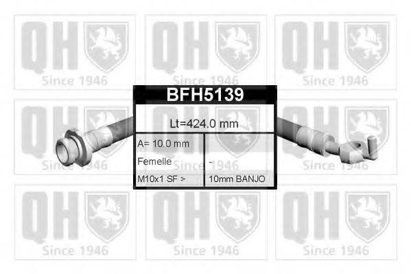 QUINTON HAZELL BFH5139 Гальмівний шланг