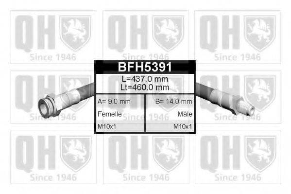 QUINTON HAZELL BFH5391 Гальмівний шланг