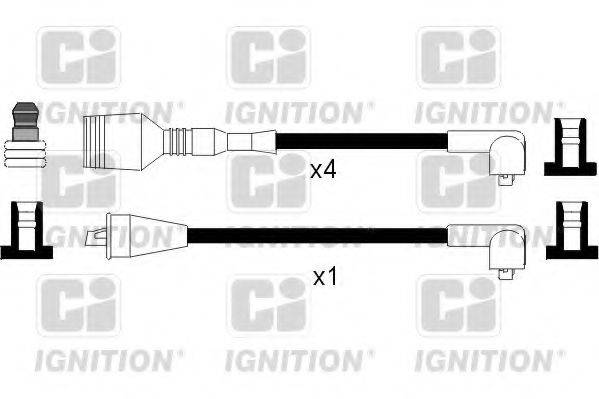 QUINTON HAZELL XC175 Комплект дротів запалювання
