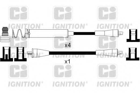 QUINTON HAZELL XC229 Комплект дротів запалювання