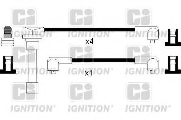 QUINTON HAZELL XC357 Комплект дротів запалювання