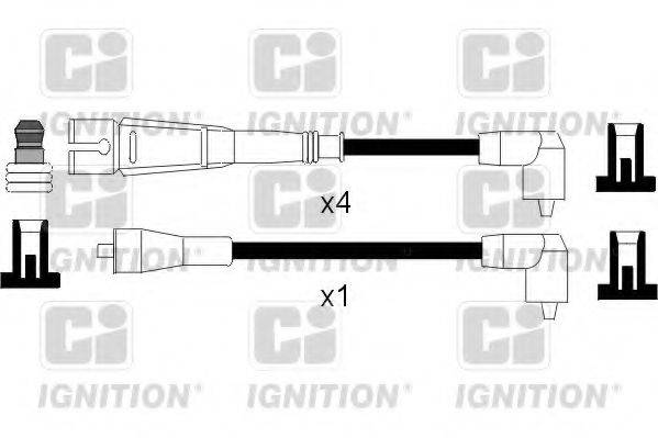 QUINTON HAZELL XC757 Комплект дротів запалювання