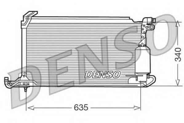 DENSO DCN32009 Конденсатор, кондиціонер
