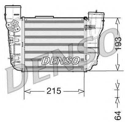 DENSO DIT02020 Інтеркулер