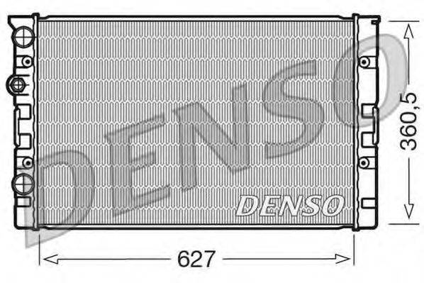 DENSO DRM26006 Радіатор, охолодження двигуна