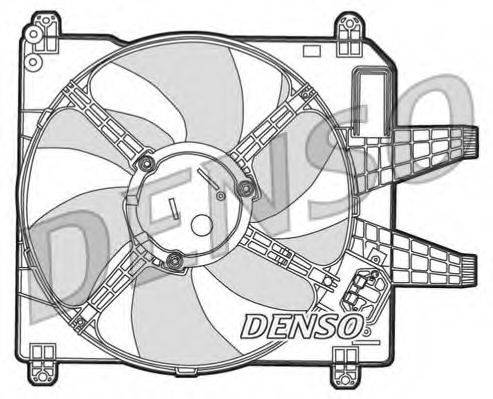 DENSO DER09004 Вентилятор, охолодження двигуна