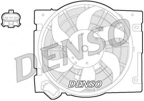 DENSO DER20013 Вентилятор, охолодження двигуна