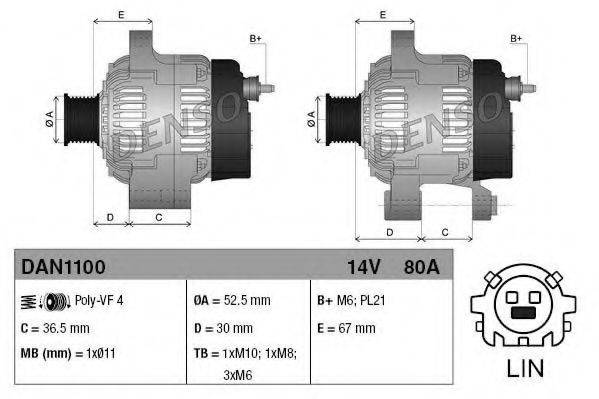 DENSO DAN1100